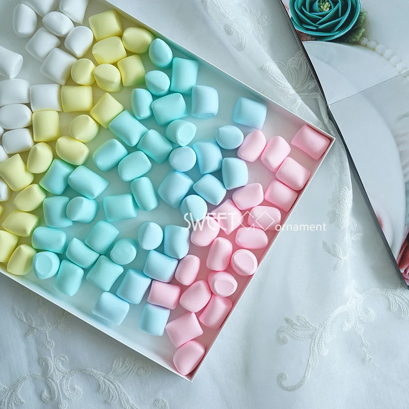 SWEETGO Simulated spun sugar fake marshmallow dessert model made from clay cake decorating for showcase photography 10pcs/ order
SWEETGO Simulated spun sugar fake marshmallow dessert model made from clay cake decorating for showcase photography 10pcs/ order