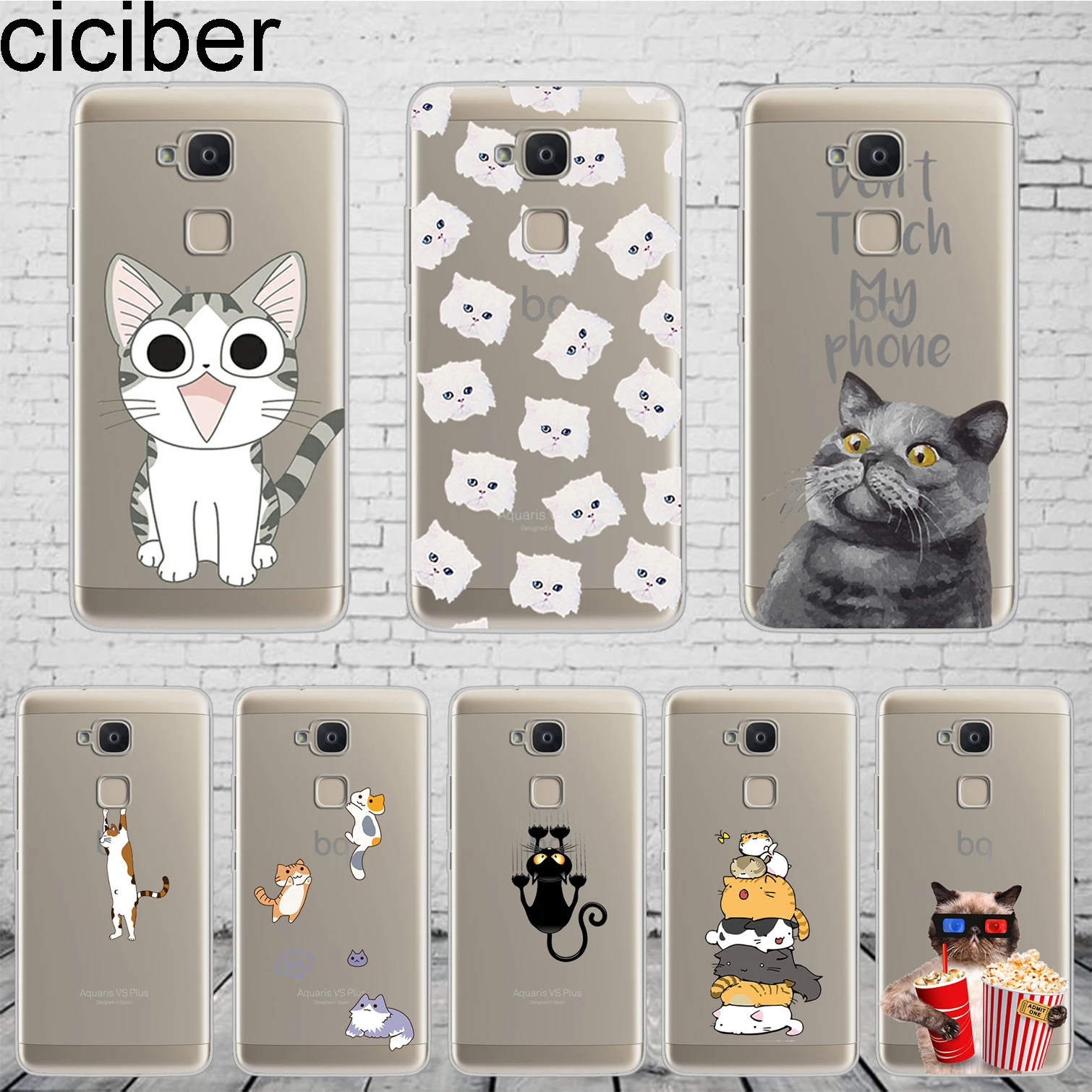 ciciber Cute Cat For BQ Aquaris U2 C U X5 V VS X2 X Plus Lite Pro E5 s M5 M5.5 E4.5 M4.5 Phone Case Silicone TPU Fundas Coque
ciciber Cute Cat For BQ Aquaris U2 C U X5 V VS X2 X Plus Lite Pro E5 s M5 M5.5 E4.5 M4.5 Phone Case Silicone TPU Fundas Coque