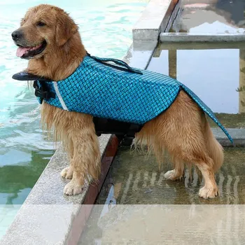 Pet Dog Life Jacket Coat Vest Mermaid Swimwear Dog Swimsuit Jacket Big Dog Clothes Harness Lifesaver For Dogs Lifesaver
Pet Dog Life Jacket Coat Vest Mermaid Swimwear Dog Swimsuit Jacket Big Dog Clothes Harness Lifesaver For Dogs Lifesaver