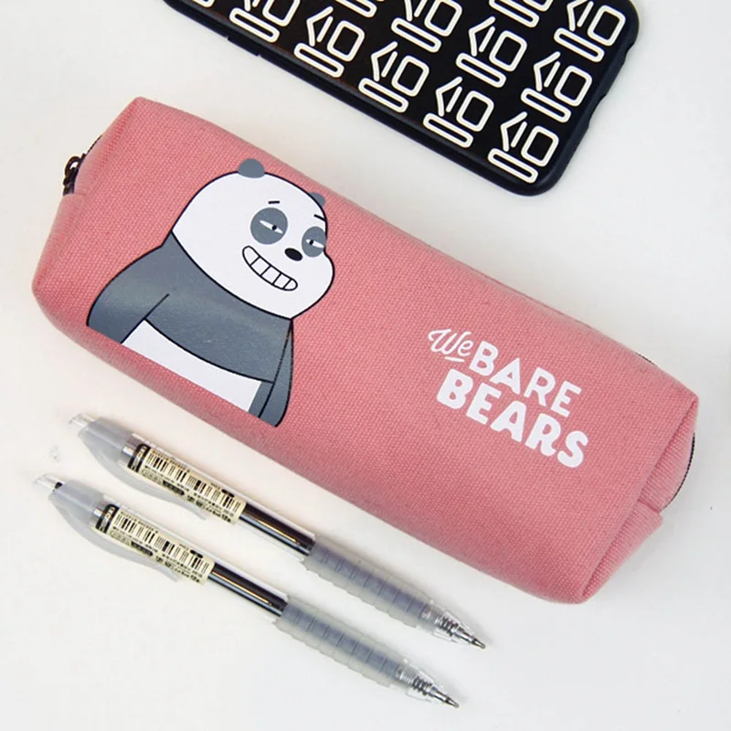 1 Pcs Kawaii New Bare Bear Canvas Large Capacity Pencil Bag Pen Case Stationery Storage Organizer Case School Supply Stationery
1 Pcs Kawaii New Bare Bear Canvas Large Capacity Pencil Bag Pen Case Stationery Storage Organizer Case School Supply Stationery