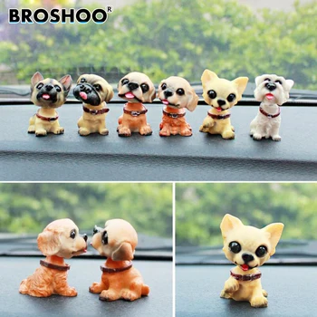 BROSHOO Car-styling Car Ornament Shaking His Head Dog Natural Resin Dog Toy for Car/Home Interior Decorations 1Set
BROSHOO Car-styling Car Ornament Shaking His Head Dog Natural Resin Dog Toy for Car/Home Interior Decorations 1Set