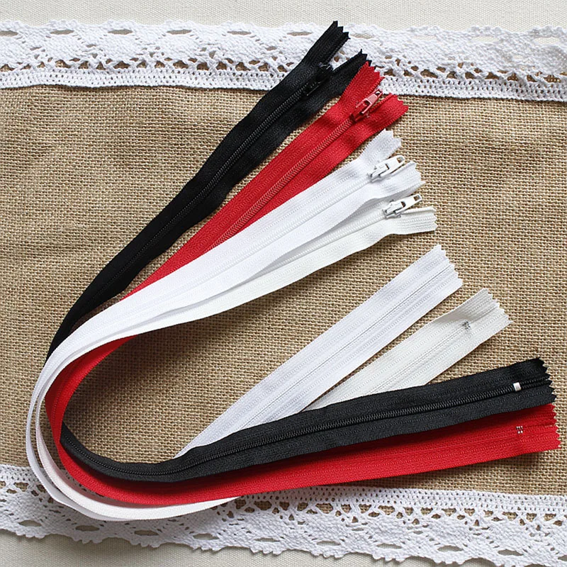 1 Piece 25cm Invisible Visible Nylon Coil Zipper Tailor Sewer Craft Ivory White Black Red Zippers For Sewing
1 Piece 25cm Invisible Visible Nylon Coil Zipper Tailor Sewer Craft Ivory White Black Red Zippers For Sewing