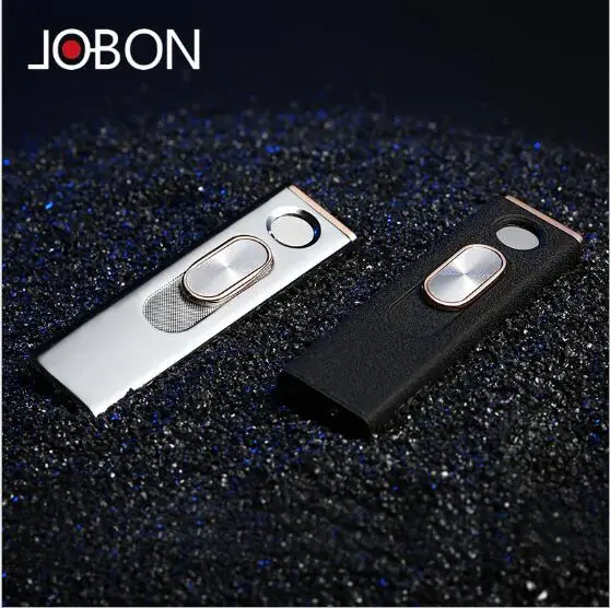 Jobon Heating wire changeable long strip, slim down double sided cigarette lighter, metal USB charging windproof lighter gift
Jobon Heating wire changeable long strip, slim down double sided cigarette lighter, metal USB charging windproof lighter gift