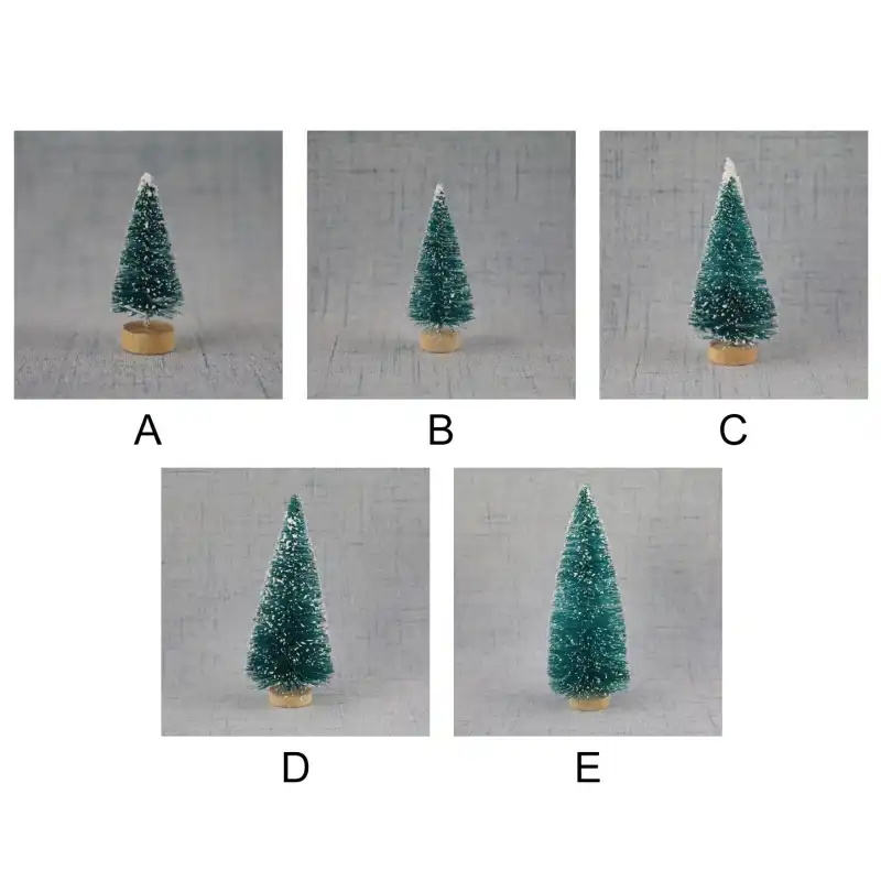 mini decorative christmas tree plastic christmas
