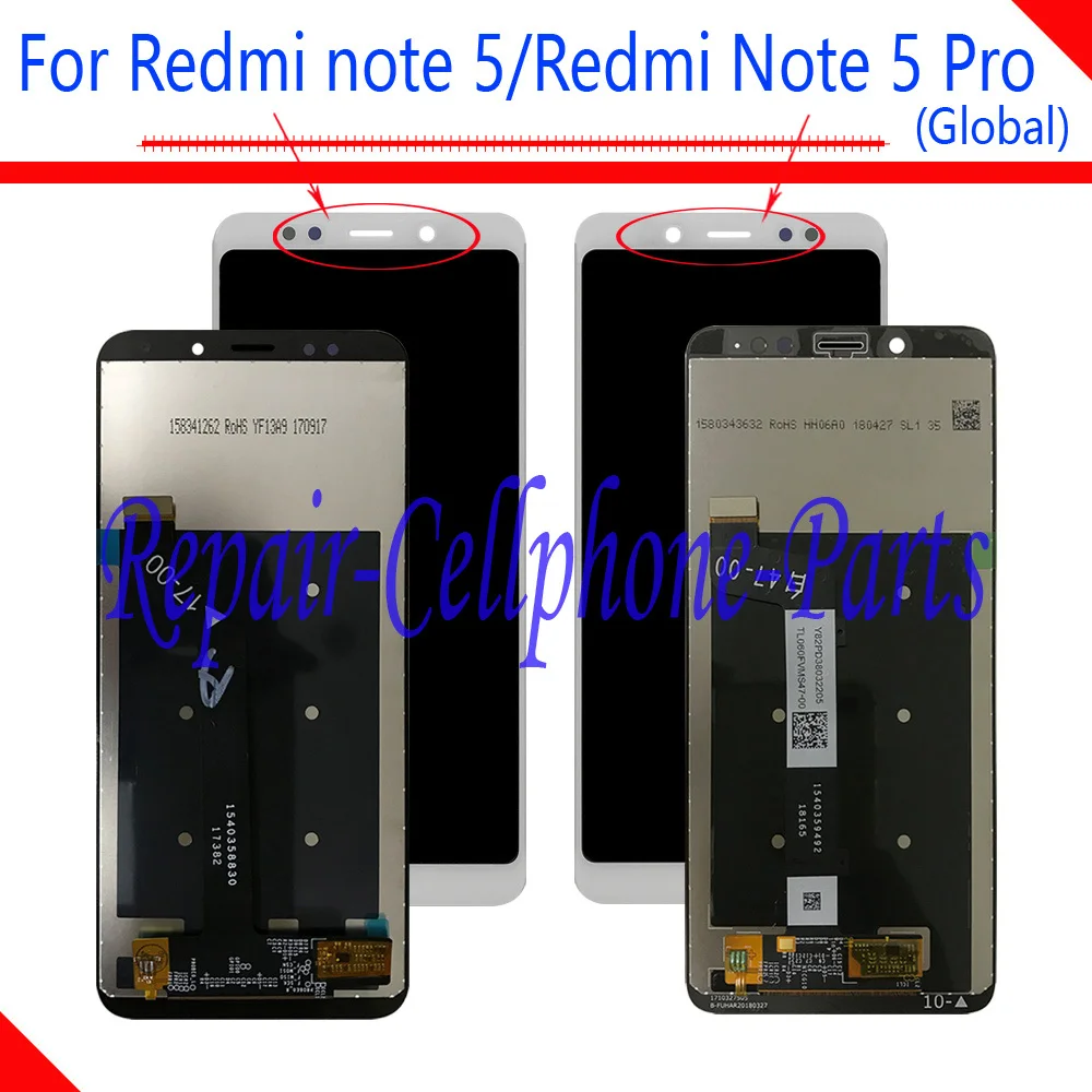 Full LCD display + Touch screen digitizer assembly + Frame Cover For Xiaomi Redmi note 5 SD625 / Redmi Note 5 Pro SD636 MEG7S
Full LCD display + Touch screen digitizer assembly + Frame Cover For Xiaomi Redmi note 5 SD625 / Redmi Note 5 Pro SD636 MEG7S