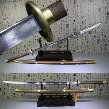 Unique High Quality WUSHU Chinese MiaoDao Sword Katana Sharp Damascus Steel Blade Brass Fittings
Unique High Quality WUSHU Chinese MiaoDao Sword Katana Sharp Damascus Steel Blade Brass Fittings