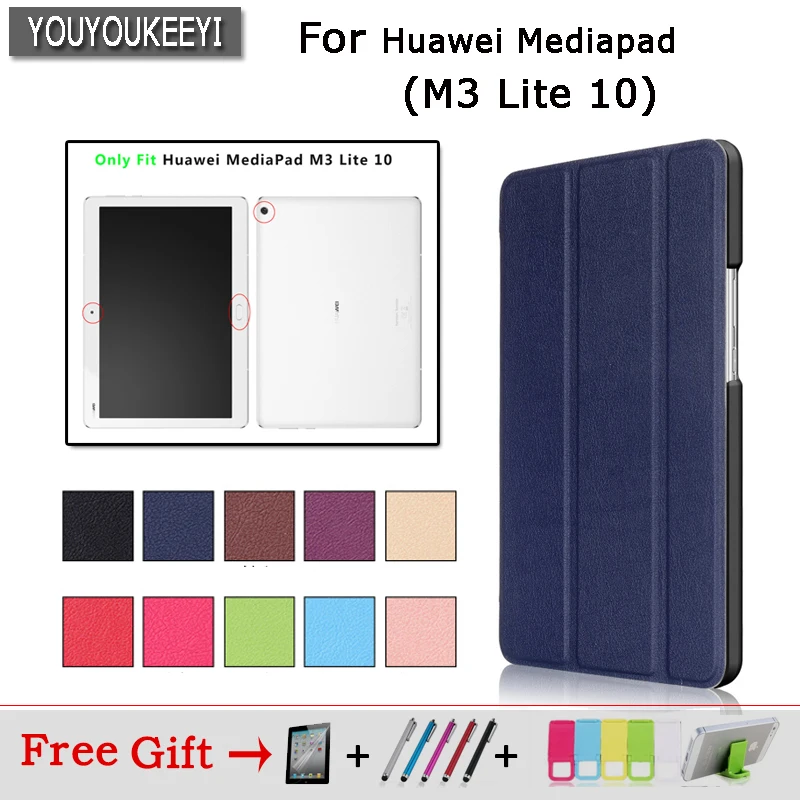 Three fold magnetic bracket Cover Case for Huawei MediaPad M3 Lite 10 Protective Cover Case for BAH-W09 BAH-AL00 10.1 "Tablet
Three fold magnetic bracket Cover Case for Huawei MediaPad M3 Lite 10 Protective Cover Case for BAH-W09 BAH-AL00 10.1 "Tablet