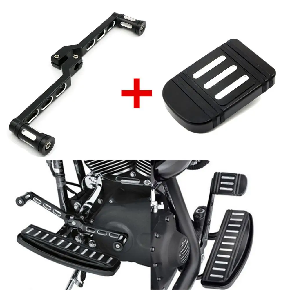 CNC Edge Cut Brake Pedal+Heel Toe Shift Lever w/ Shifter Pegs for Harley Touring Street Glide Road King Softail Fat Boy Springer
CNC Edge Cut Brake Pedal+Heel Toe Shift Lever w/ Shifter Pegs for Harley Touring Street Glide Road King Softail Fat Boy Springer
