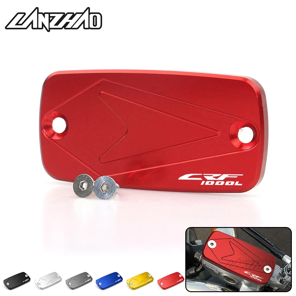 Motorcycle CNC Aluminum Front Brake Reservoir Fluid Tank Cover Oil Cup Cap Protector for Honda AFRICA TWIN CRF1000L 2017 2018
Motorcycle CNC Aluminum Front Brake Reservoir Fluid Tank Cover Oil Cup Cap Protector for Honda AFRICA TWIN CRF1000L 2017 2018