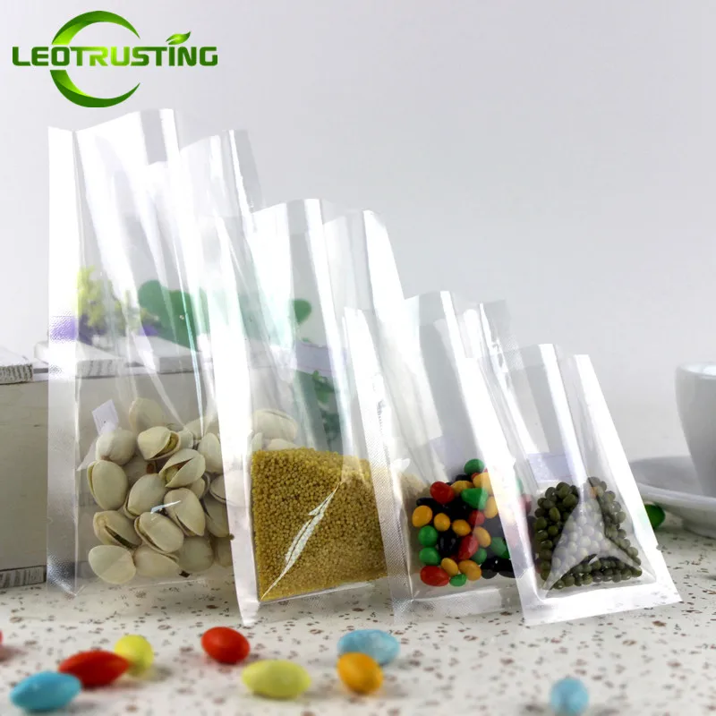 Leotrusting 100pcs Open Top Transparent Vacuumed Bag Plastic Food Meat Fish Fruit Heat Seal Packaging Bag Clear Plastic Gift Bag
Leotrusting 100pcs Open Top Transparent Vacuumed Bag Plastic Food Meat Fish Fruit Heat Seal Packaging Bag Clear Plastic Gift Bag