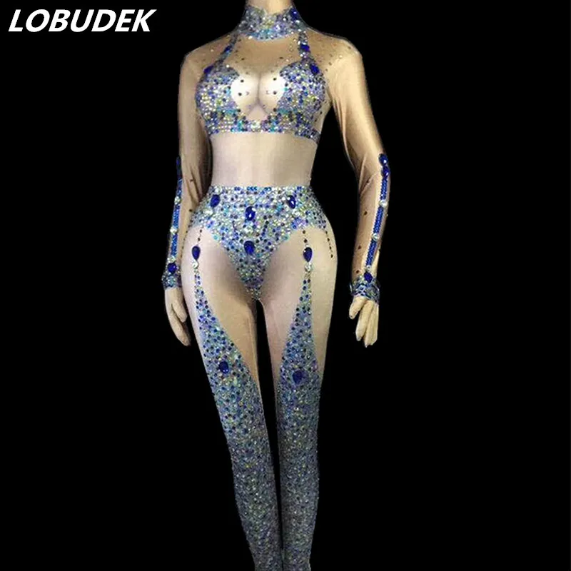 New Women Colorful Rhinestones Skinny Jumpsuit Stretch Leggings Nightclub Female DJ Singer Prom Party Show Stage Costume
New Women Colorful Rhinestones Skinny Jumpsuit Stretch Leggings Nightclub Female DJ Singer Prom Party Show Stage Costume