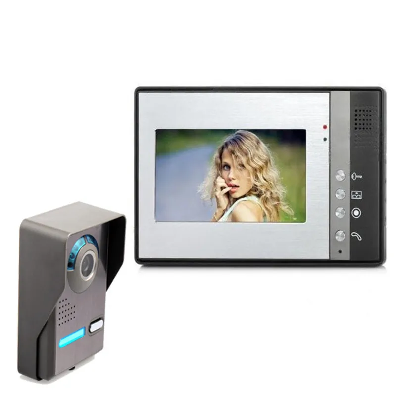 FREE SHIPPING 7 Inch Night Vision Digital Color Video Door Phone Intercom Doorbell Doorphone System Touch Pad Monitor & Camera
FREE SHIPPING 7 Inch Night Vision Digital Color Video Door Phone Intercom Doorbell Doorphone System Touch Pad Monitor & Camera