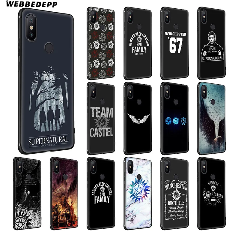 WEBBEDEPP Supernatural Tv Shows Soft Silicone Case for Xiaomi Redmi Note 7 6 6A 5 4 4X 4A 5 S2 Plus Pro Lite for Redmi Go
WEBBEDEPP Supernatural Tv Shows Soft Silicone Case for Xiaomi Redmi Note 7 6 6A 5 4 4X 4A 5 S2 Plus Pro Lite for Redmi Go