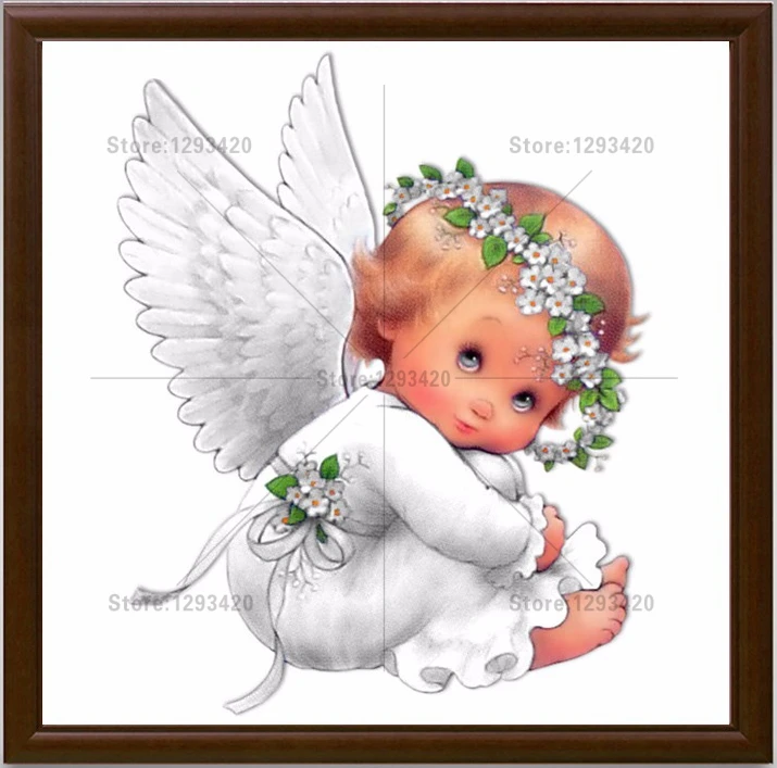New 100% DIY 5D Diamond Painting baby angel Cross Stitch Needlework Diamond Mosaic 3D crystal Diamond Embroidery home decoration
New 100% DIY 5D Diamond Painting baby angel Cross Stitch Needlework Diamond Mosaic 3D crystal Diamond Embroidery home decoration