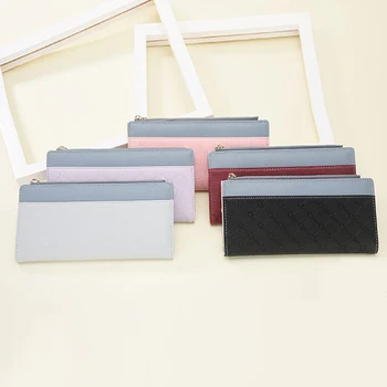 Women Long Wallet Zipper Simple PU Durable Change Purse for Cards Coins New
Women Long Wallet Zipper Simple PU Durable Change Purse for Cards Coins New