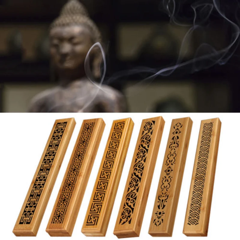 Bamboo Incense Burner Incense Stick Holder With Drawer Joss-stick Box Hollow Aromatherapy Censer Home Office Teahouse
Bamboo Incense Burner Incense Stick Holder With Drawer Joss-stick Box Hollow Aromatherapy Censer Home Office Teahouse