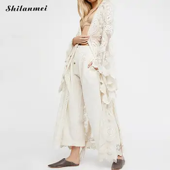 Women Beach Cover Up Embroidery Bikini Swimsuit Sun Protection Robe De Plage Beach Wear Cardigan Swimwear Bathing Suit Cover Up
Women Beach Cover Up Embroidery Bikini Swimsuit Sun Protection Robe De Plage Beach Wear Cardigan Swimwear Bathing Suit Cover Up
