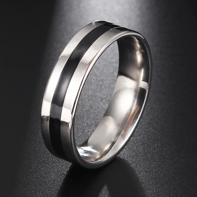 Mens firefighter Ring Stainless Steel Thin black line Ring Top Quality black line rings drop shipping
Mens firefighter Ring Stainless Steel Thin black line Ring Top Quality black line rings drop shipping