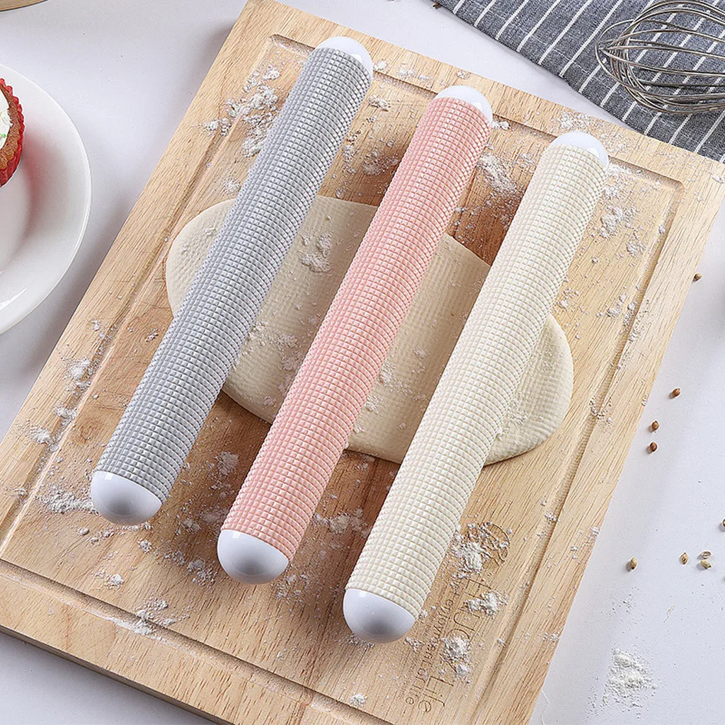 Plastic Rolling Pin Embossing Baking Pastry Roller Decorating Mold Dough Flour Roller embossing Bakeware Kitchen Pastry Tool
Plastic Rolling Pin Embossing Baking Pastry Roller Decorating Mold Dough Flour Roller embossing Bakeware Kitchen Pastry Tool