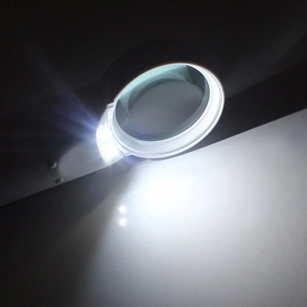 Hot Sale Hand illuminated magnifier / magnifying glass / Reading support with 15 X magnification and 2 X LED lens diameter 32mm
Hot Sale Hand illuminated magnifier / magnifying glass / Reading support with 15 X magnification and 2 X LED lens diameter 32mm