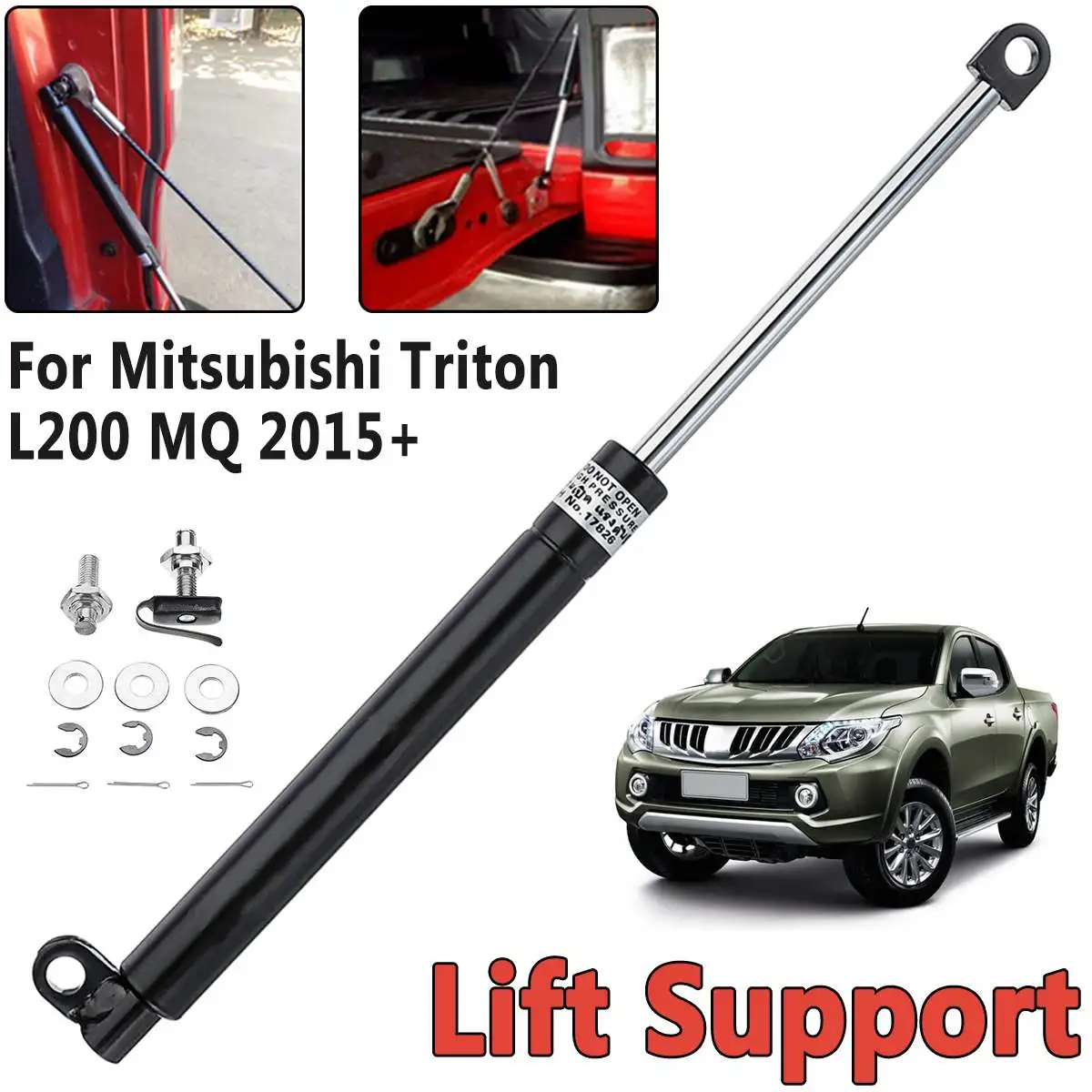 Rear Liftgate Tailgate Slow Down Aluminium Shock Gas Strut For Mitsubishi For Triton L200 MQ 2015+
Rear Liftgate Tailgate Slow Down Aluminium Shock Gas Strut For Mitsubishi For Triton L200 MQ 2015+