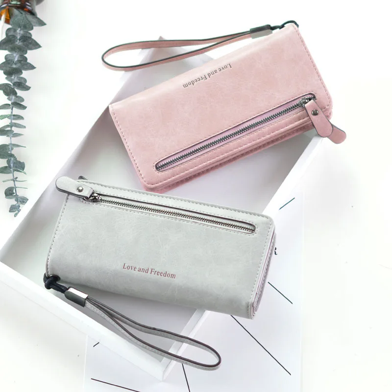 Women Wallets Fashion Lady Wristlet Handbags Long Money Bag Zipper Coin Purse Cards Holder Clutch Woman Wallet Lady Purses Carte
Women Wallets Fashion Lady Wristlet Handbags Long Money Bag Zipper Coin Purse Cards Holder Clutch Woman Wallet Lady Purses Carte
