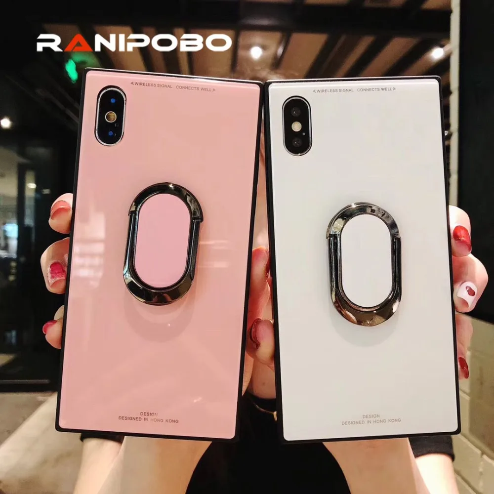 Square Classic Phone Case For iphone Xs Max XR X Case For iphone 6 6s 7 8 plus Pink Tempered Glass Case With Holder Stand Coque
Square Classic Phone Case For iphone Xs Max XR X Case For iphone 6 6s 7 8 plus Pink Tempered Glass Case With Holder Stand Coque
