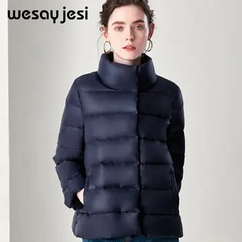 2019 Short Women's Winter 90% White Duck Down Coat And Thin cotton padded jacket Autumn Jacket Stylish Streetwear Outwear
2019 Short Women's Winter 90% White Duck Down Coat And Thin cotton padded jacket Autumn Jacket Stylish Streetwear Outwear