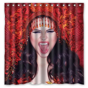 Hot New 180x180cm Selena Gomez Waterproof Fabric Bathroom Shower Curtain Bath Curtains With 12pcs Hooks Rings
Hot New 180x180cm Selena Gomez Waterproof Fabric Bathroom Shower Curtain Bath Curtains With 12pcs Hooks Rings
