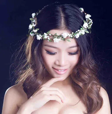 1PC Wedding Bridesmaid Flower Women Summer Hairband Headwear Floral Festival Forehead Headband Hair Garland Band Accessories
1PC Wedding Bridesmaid Flower Women Summer Hairband Headwear Floral Festival Forehead Headband Hair Garland Band Accessories