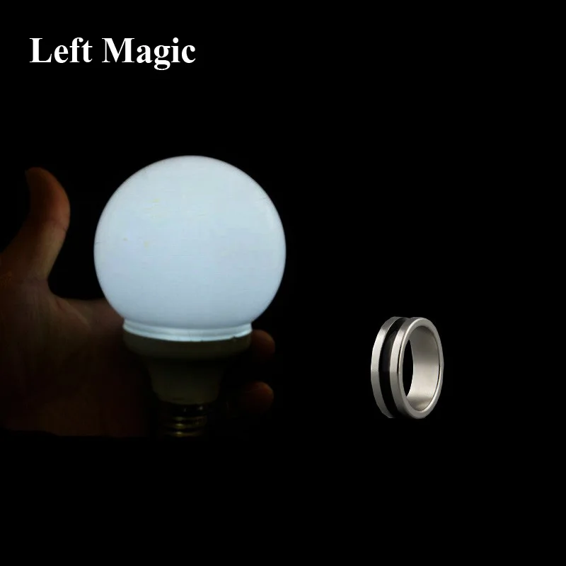 Magnet Control Magic Light Bulb(White Color,With One Magnetic Ring) Magic Tricks Magician Stage Illusion Gimmick Props Mentalism
Magnet Control Magic Light Bulb(White Color,With One Magnetic Ring) Magic Tricks Magician Stage Illusion Gimmick Props Mentalism