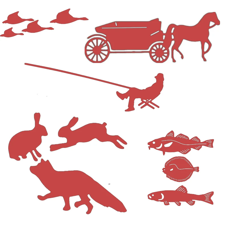 Hobby Animals Metal Cutting Dies Stencil DIY Scrapbooking Photo Album Embossing For Gift Card Making Handcraft 2019
Hobby Animals Metal Cutting Dies Stencil DIY Scrapbooking Photo Album Embossing For Gift Card Making Handcraft 2019