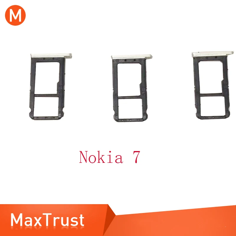 Top Quality Sim Card Tray Holder For Nokia 7 N7 Sim Slot Holder Replacement Repair Part Black Silver Color
Top Quality Sim Card Tray Holder For Nokia 7 N7 Sim Slot Holder Replacement Repair Part Black Silver Color
