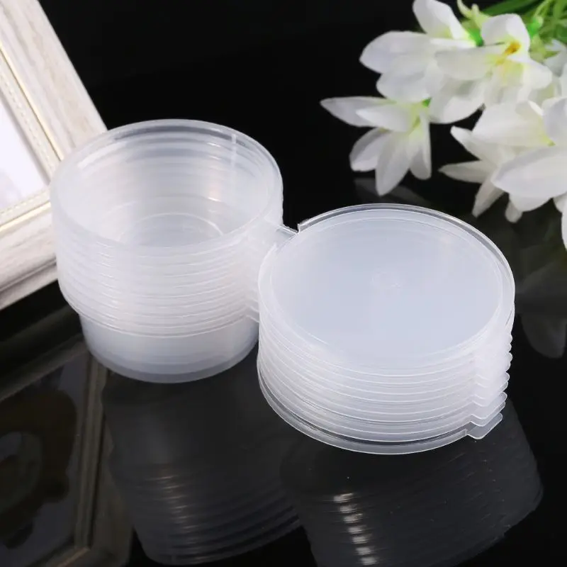 10Pcs/Set Disposable Cups Set Of 74ml Sauce Pot Container with Conjoined Lid Jello Shot Cup Slime Storage for Ketchup
10Pcs/Set Disposable Cups Set Of 74ml Sauce Pot Container with Conjoined Lid Jello Shot Cup Slime Storage for Ketchup