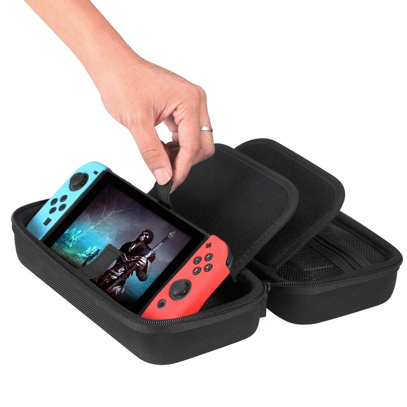 Game Accessories Carry Case Hard Cover Stand Holder Large Capacity EVA Bag For NS Console Storage Bag For Nintend Switch
Game Accessories Carry Case Hard Cover Stand Holder Large Capacity EVA Bag For NS Console Storage Bag For Nintend Switch