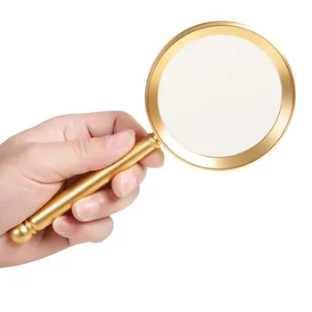 4X Metal Frame Handheld Magnifying Glass Optical Glass Lens Hand Magnifier for Reading
4X Metal Frame Handheld Magnifying Glass Optical Glass Lens Hand Magnifier for Reading