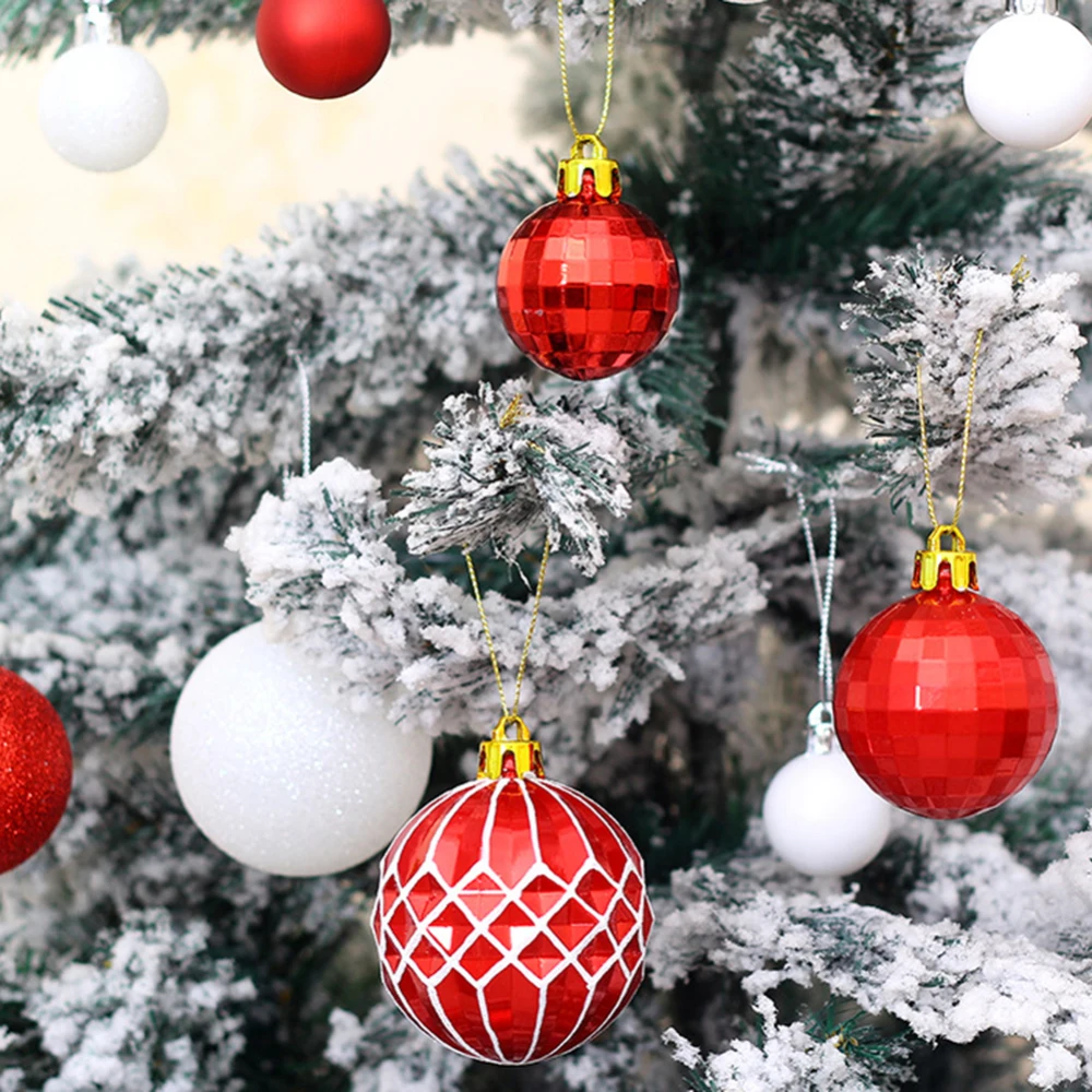 50pcs 30mm Christmas Tree Decorative Ball Christmas Toy Hanging Ball Ornament Decoration for Christmas Decorations for Home Gift
50pcs 30mm Christmas Tree Decorative Ball Christmas Toy Hanging Ball Ornament Decoration for Christmas Decorations for Home Gift