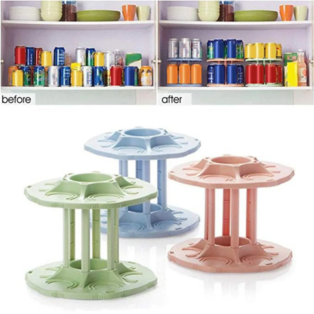 Double Tiers 360 Degree Rotating Beverage Can Storage Rack Kitchen Spice Jar Condiment Bottles Tray Drink Storage Organizer
Double Tiers 360 Degree Rotating Beverage Can Storage Rack Kitchen Spice Jar Condiment Bottles Tray Drink Storage Organizer