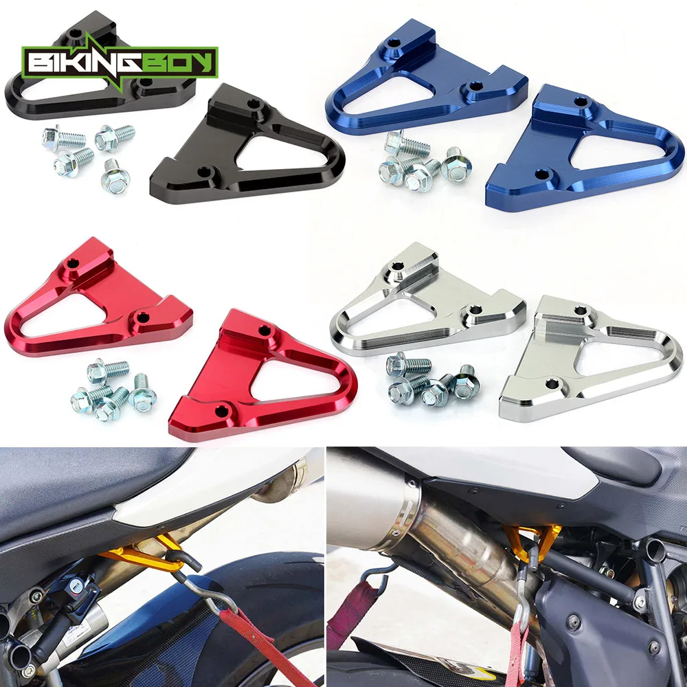 BIKINGBOY Racing Hooks For Ducati 848 1098 1198 ALL Aluminium Street Hooks Subframe Tie Downs With Bolts Black Blue Red Silver
BIKINGBOY Racing Hooks For Ducati 848 1098 1198 ALL Aluminium Street Hooks Subframe Tie Downs With Bolts Black Blue Red Silver