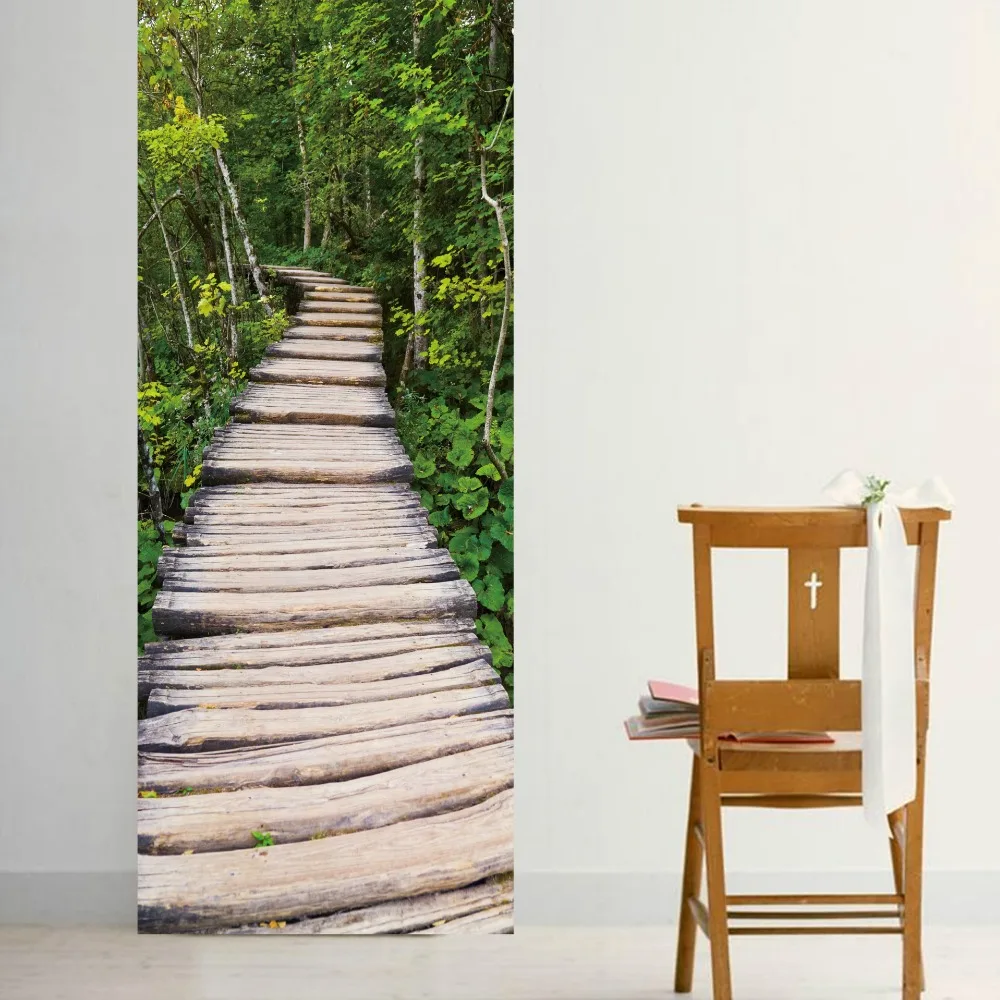 3D Forest Stone Stairs Decals For Home Decoration Renovation Green Trees Self Adhesive Door Sticker Stairscase Wallpaper Mural
3D Forest Stone Stairs Decals For Home Decoration Renovation Green Trees Self Adhesive Door Sticker Stairscase Wallpaper Mural