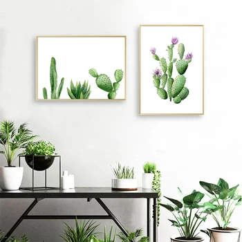 Watercolor Flowering Cactus Succulents Plant Print Nordic Poster Green Botanical Wall Art Picture Home Decor Canvas Painting
Watercolor Flowering Cactus Succulents Plant Print Nordic Poster Green Botanical Wall Art Picture Home Decor Canvas Painting