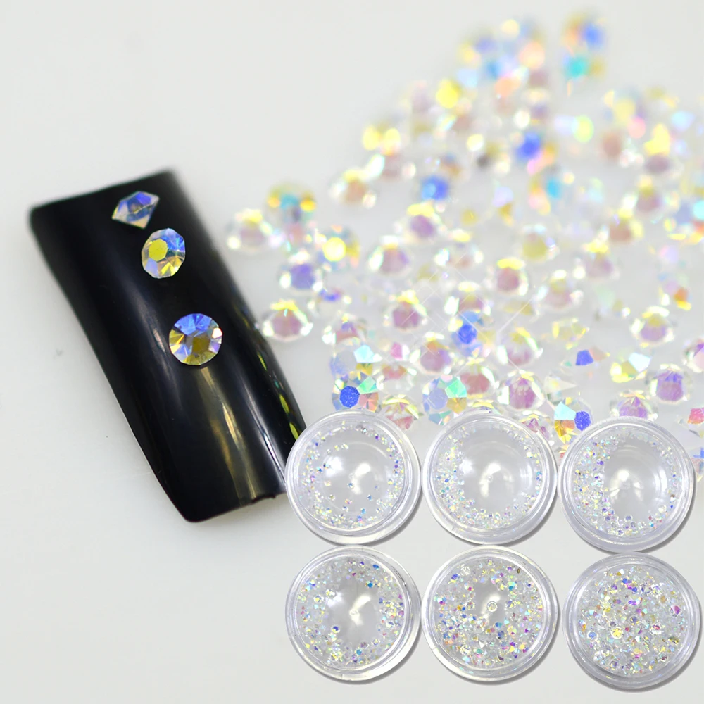 New Arrival ss3-ss10 120pcs/Bottle Crystal AB color 3D FlatBack Nail Art Decorations Flatback Rhinestones JINC395
New Arrival ss3-ss10 120pcs/Bottle Crystal AB color 3D FlatBack Nail Art Decorations Flatback Rhinestones JINC395