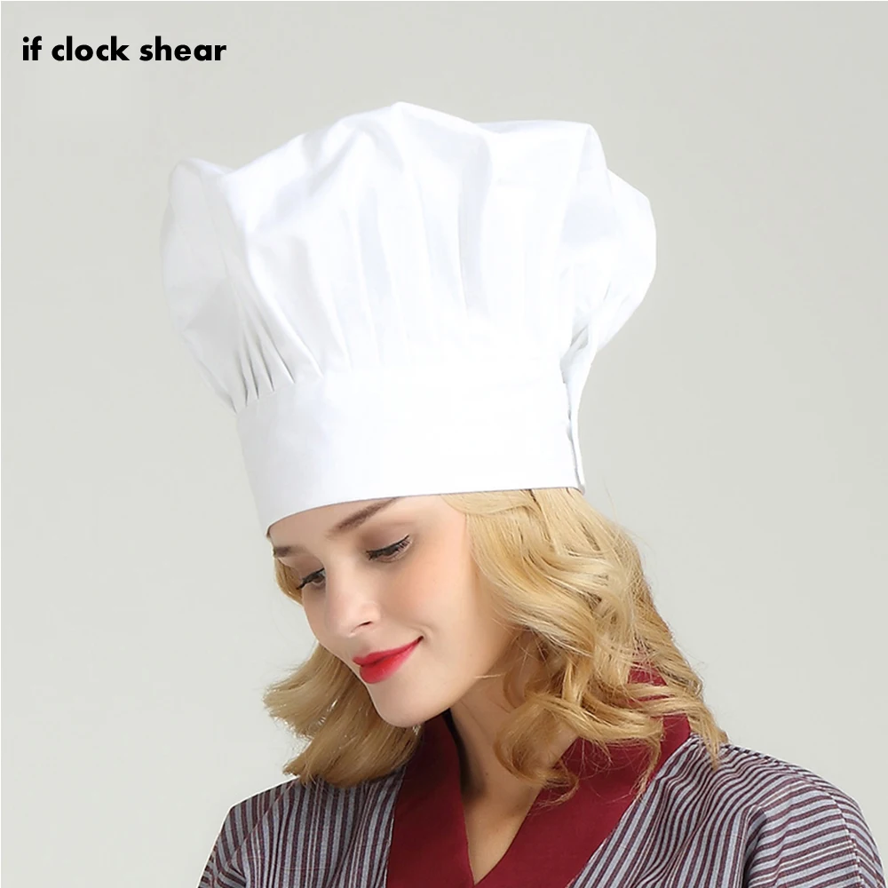 High Quality Workwear Fold Cap Chef hat Wholesale Solid Sushi Chef Waiter Hats Adult Restaurant Hotel Bakery Canteen Chef Cooker
High Quality Workwear Fold Cap Chef hat Wholesale Solid Sushi Chef Waiter Hats Adult Restaurant Hotel Bakery Canteen Chef Cooker