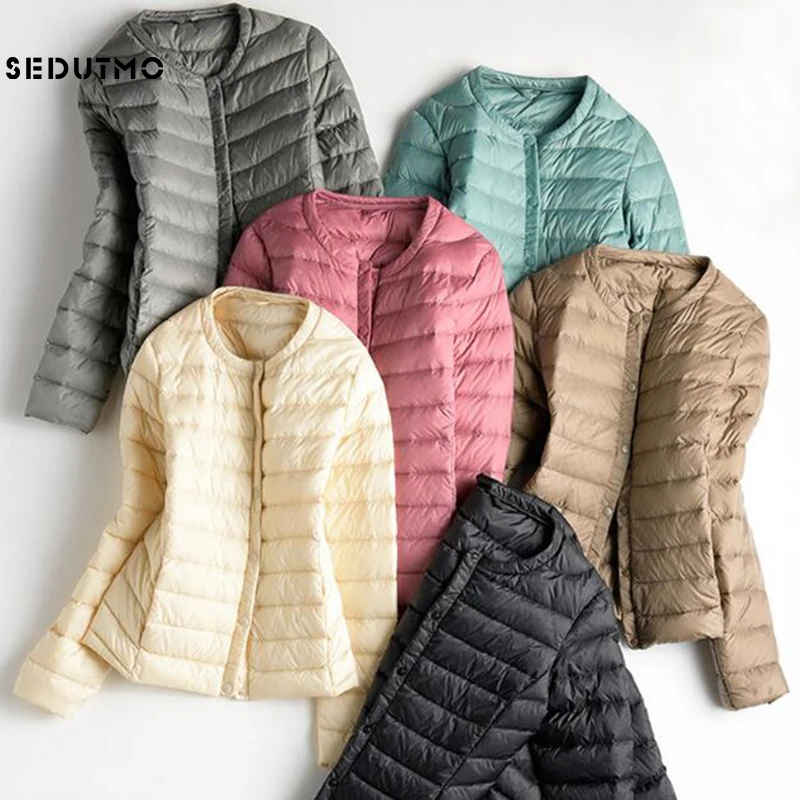 SEDUTMO 2018 Spring Plus Size 3XL Womens Down Jackets Ultra Light Duck Down Coat Slim Short Black Autumn Women Jacket ED079
SEDUTMO 2018 Spring Plus Size 3XL Womens Down Jackets Ultra Light Duck Down Coat Slim Short Black Autumn Women Jacket ED079