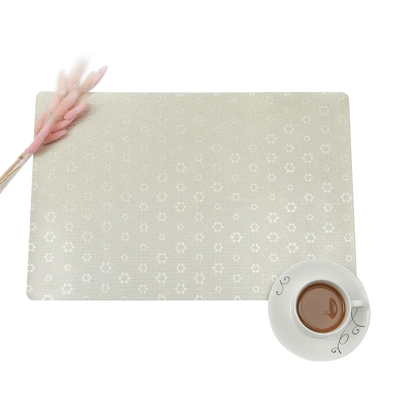 4PCS Placemat Teslin Woven Non-slip PVC Insulation Placemat Eco-Friendly Individuales Washable Table Mats Dining Table
4PCS Placemat Teslin Woven Non-slip PVC Insulation Placemat Eco-Friendly Individuales Washable Table Mats Dining Table