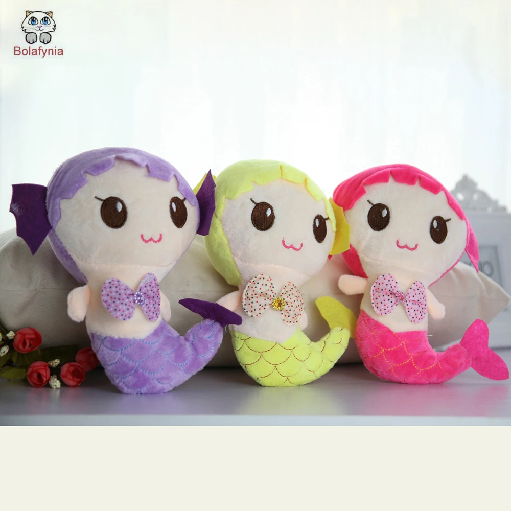 BOLAFYNIA 20CM 3PCS/LOT Children Plush Stuffed Toy Mermaid doll princess Baby Kids plush Toy for Christmas Birthday gift
BOLAFYNIA 20CM 3PCS/LOT Children Plush Stuffed Toy Mermaid doll princess Baby Kids plush Toy for Christmas Birthday gift