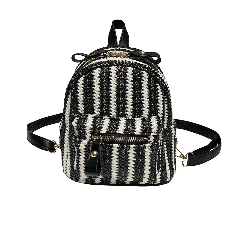 casual bohemian women mini backpacks straw rattan+leather shoulder bags female summer rattan bag beach mochila bolsa feminina
casual bohemian women mini backpacks straw rattan+leather shoulder bags female summer rattan bag beach mochila bolsa feminina