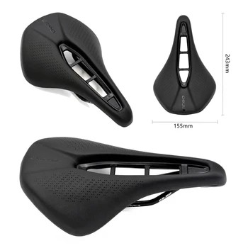 EC90 Bike Saddles Bicycle Cycling Seat Silica Gel Seat Black Road MTB Bicycle Saddle Black 243*155MM
EC90 Bike Saddles Bicycle Cycling Seat Silica Gel Seat Black Road MTB Bicycle Saddle Black 243*155MM