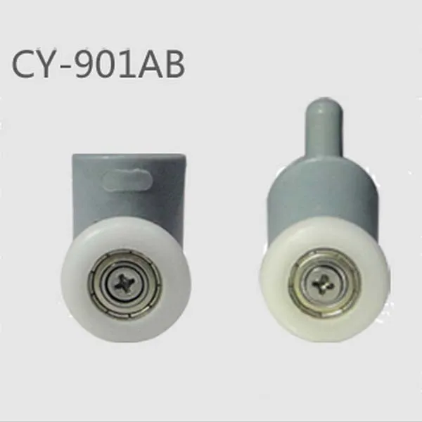 New 1Pair Swing Shower Door Enclosures Rollers Runners Wheels Pulleys sliding door pulley grooved 
New 1Pair Swing Shower Door Enclosures Rollers Runners Wheels Pulleys sliding door pulley grooved