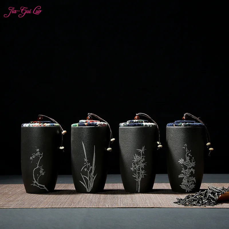 JIA-GUI LUO Ceramic tea box Dried fruit storage cans Sealed bottle Tea Accessories Pu'er Tieguanyin collection gift D017
JIA-GUI LUO Ceramic tea box Dried fruit storage cans Sealed bottle Tea Accessories Pu'er Tieguanyin collection gift D017